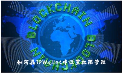 如何在TPWallet中设置权限管理